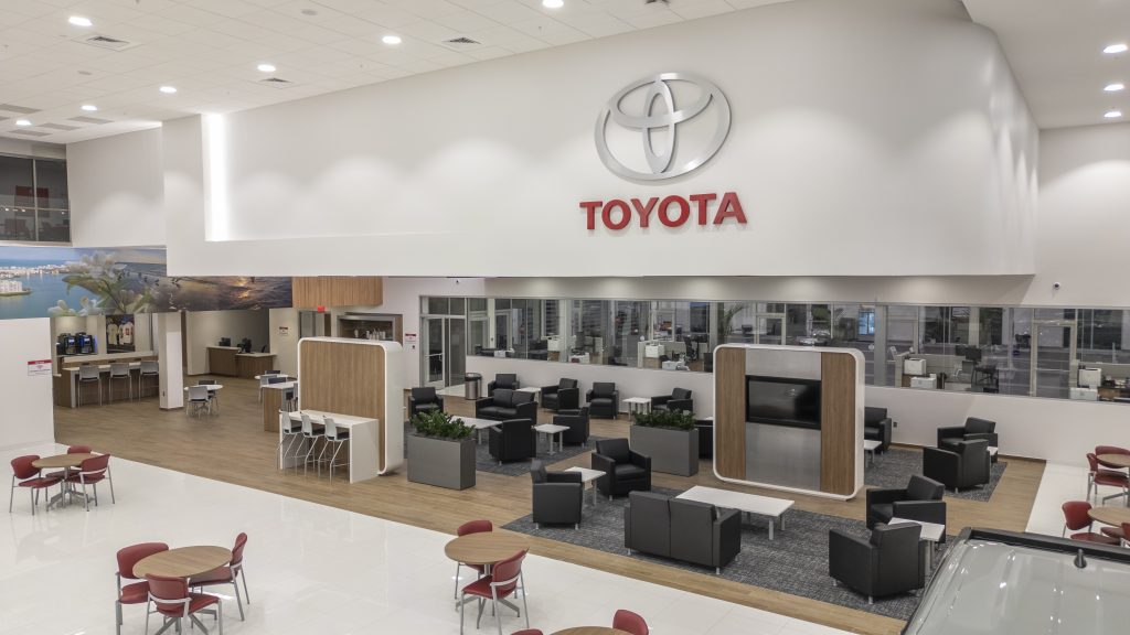 Service Waiting Area